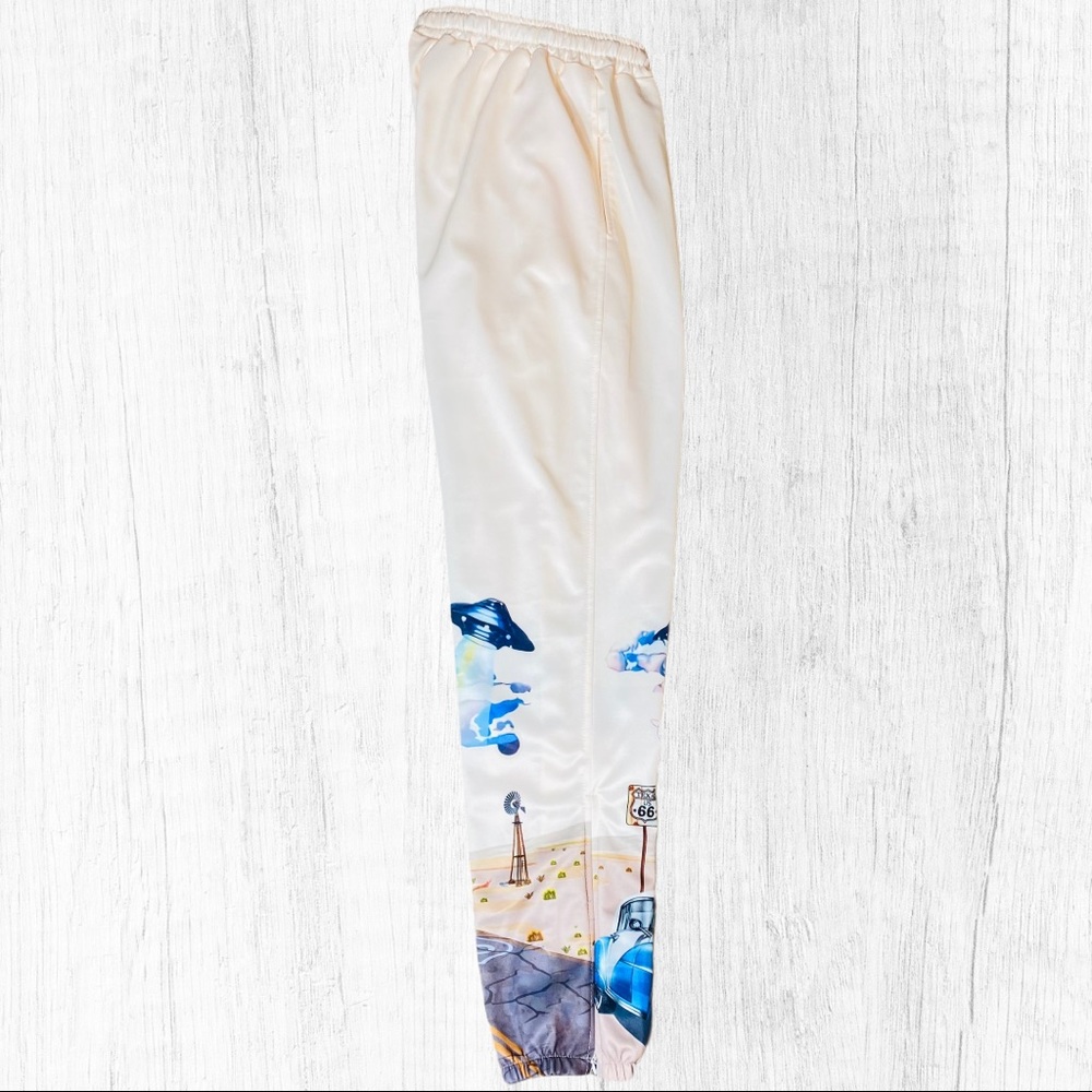 Route Us 66 Ufo Printed Draw String Joggers - image 5